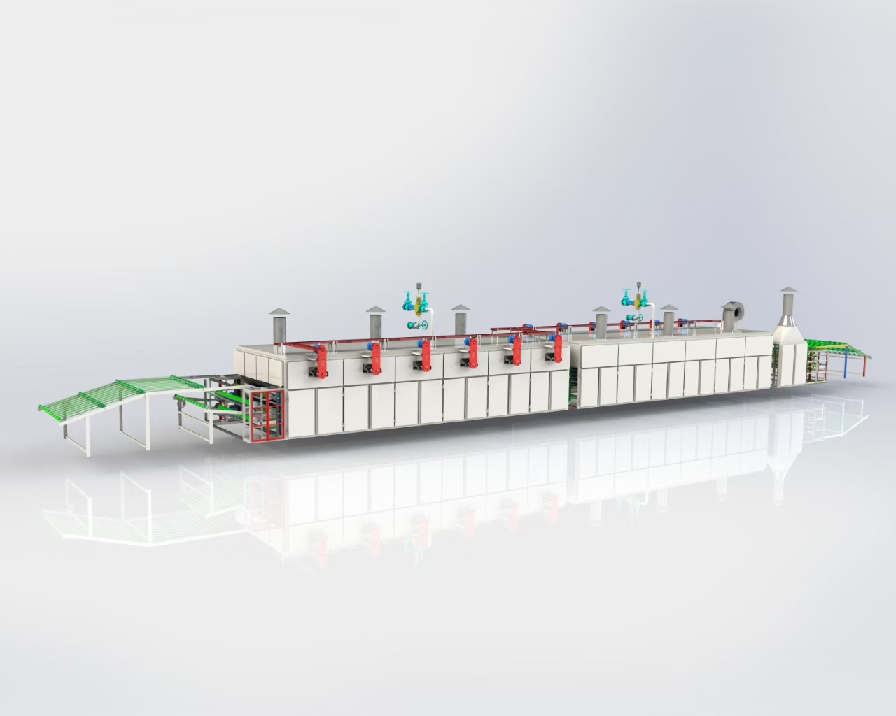 双层网带烘干机